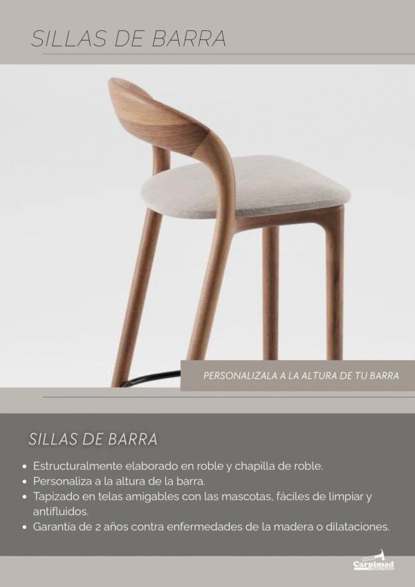 Silla de Barra