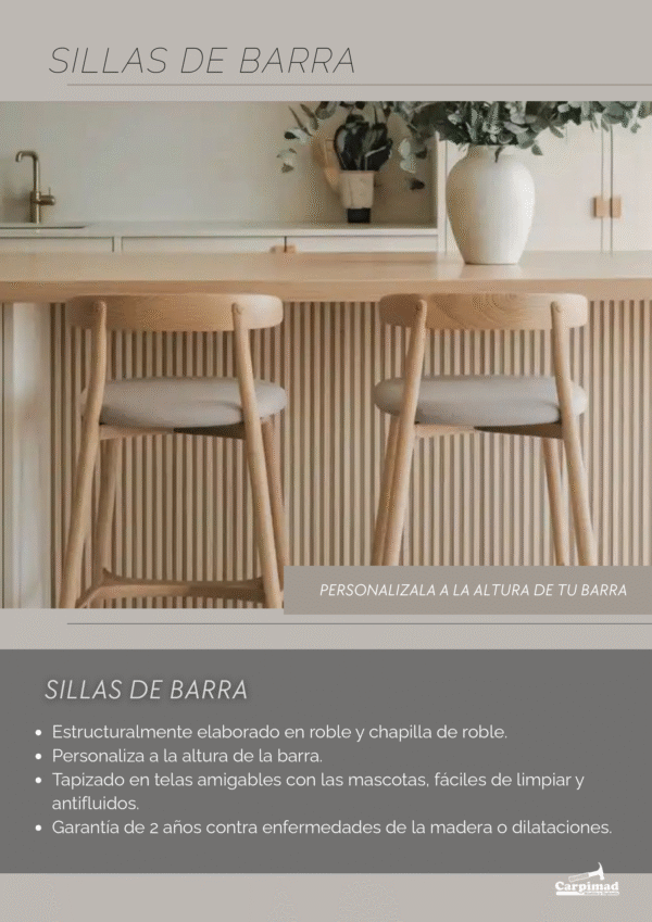 Silla de Barra