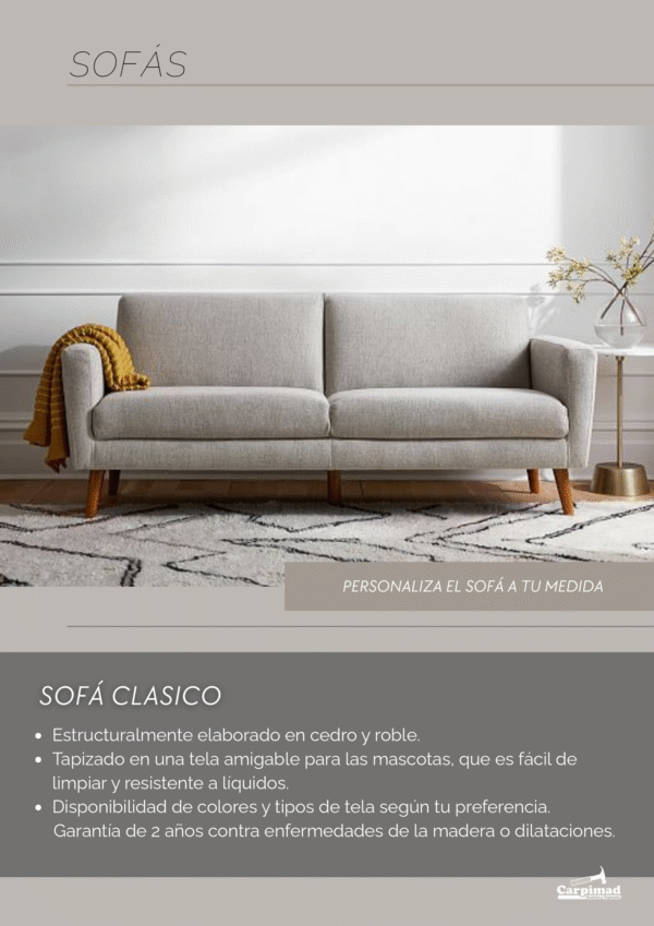 Sofá Clásico