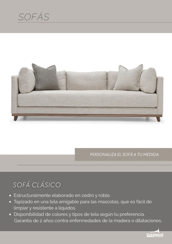 Sofá Clásico