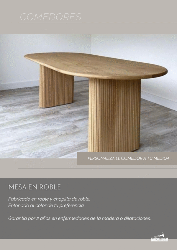 Mesa en Roble